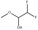 Ethanol, 2,2-difluoro-1-methoxy- Struktur