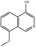 4-Isoquinolinol, 8-methoxy- Struktur