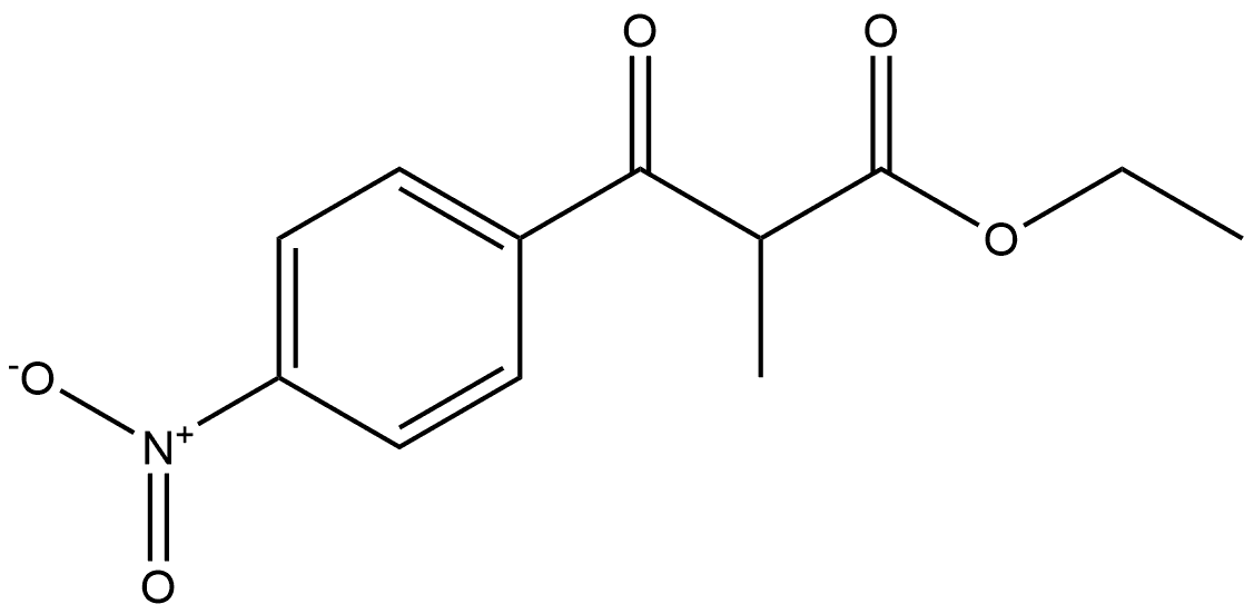 Benzenepropanoic acid, α-methyl-4-nitro-β-oxo-, ethyl ester