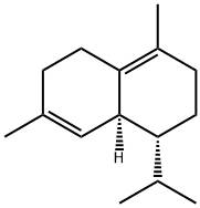 (-)-delta-cadinene Struktur