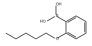 Boronic acid, B-[2-(pentyloxy)phenyl]- Struktur