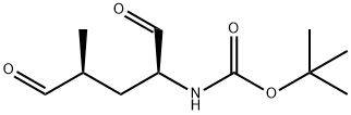 1,1-Dimethylethyl N-[(1S,3S)-1-formyl-3-methyl-4-oxobutyl]carbamate