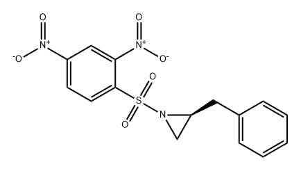 Aziridine, 1-[(2,4-dinitrophenyl)sulfonyl]-2-(phenylmethyl)-, (2S)-