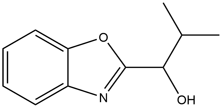 α-(1-Methylethyl)-2-benzoxazolemethanol Struktur