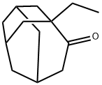 3-Ethyltricyclo[4.3.1.13,8]undecan-4-one Struktur