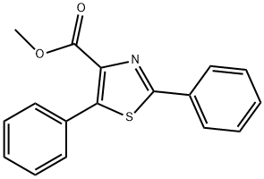 4-Thiazolecarboxylic acid, 2,5-diphenyl-, methyl ester