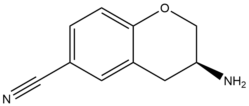 (S)-3-aminochromane-6-carbonitrile Struktur