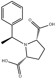 2,5-Pyrrolidinedicarboxylic acid, 1-(1-phenylethyl)-, [1(S)-cis]-