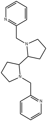 1,1'-Bis(pyridin-2-ylmethyl)-2,2'-bipyrrolidine Struktur