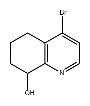 8-Quinolinol, 4-bromo-5,6,7,8-tetrahydro- Struktur