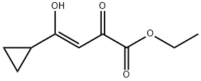 3-Butenoic acid, 4-cyclopropyl-4-hydroxy-2-oxo-, ethyl ester, (3Z)-