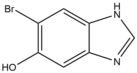 6-Bromo-1H-benzimidazol-5-ol Struktur