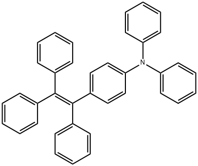 Benzenamine, N,N-diphenyl-4-(1,2,2-triphenylethenyl)- Struktur