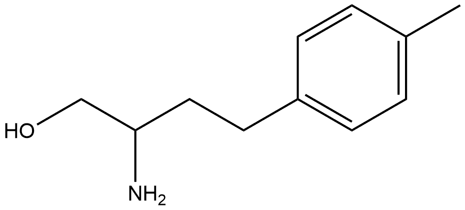 tert-butyl (1-hydroxy-4-(p-tolyl)butan-2-yl)carbamate Struktur