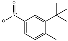 Benzene, 2-(1,1-dimethylethyl)-1-methyl-4-nitro- Struktur