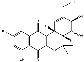 naphthgeranine D Struktur