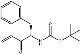 Carbamic acid, [(1S)-2-oxo-1-(phenylmethyl)-3-butenyl]-, 1,1-dimethylethyl ester (9CI) Struktur