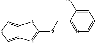 1H-Thieno[3,4-d]imidazole, 2-[[(3-chloro-2-pyridinyl)methyl]thio]-