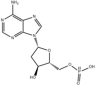 Adenosine, 2'-deoxy-, 5'-(hydrogen phosphonate)