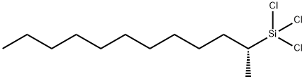 Silane, trichloro(1-methylundecyl)-, (R)- (9CI)