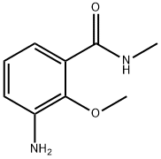 3-Amino-2-methoxy-N-methylbenzamide Struktur