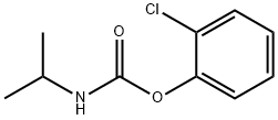 Carbamic acid, N-(1-methylethyl)-, 2-chlorophenyl ester Struktur