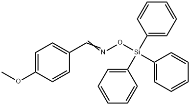 Benzaldehyde, 4-methoxy-, O-(triphenylsilyl)oxime