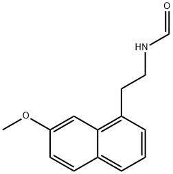 N-Deacetyl-N-Formyl Agomelatine Struktur