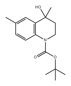 1(2H)-Quinolinecarboxylic acid, 3,4-dihydro-4-hydroxy-4,6-dimethyl-, 1,1-dimethylethyl ester