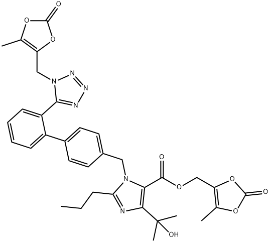 Olmesartan Medoxomil Impurity 26 Struktur