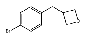 Oxetane, 3-[(4-bromophenyl)methyl]- Struktur