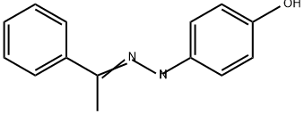 Ethanone, 1-phenyl-, 2-(4-hydroxyphenyl)hydrazone