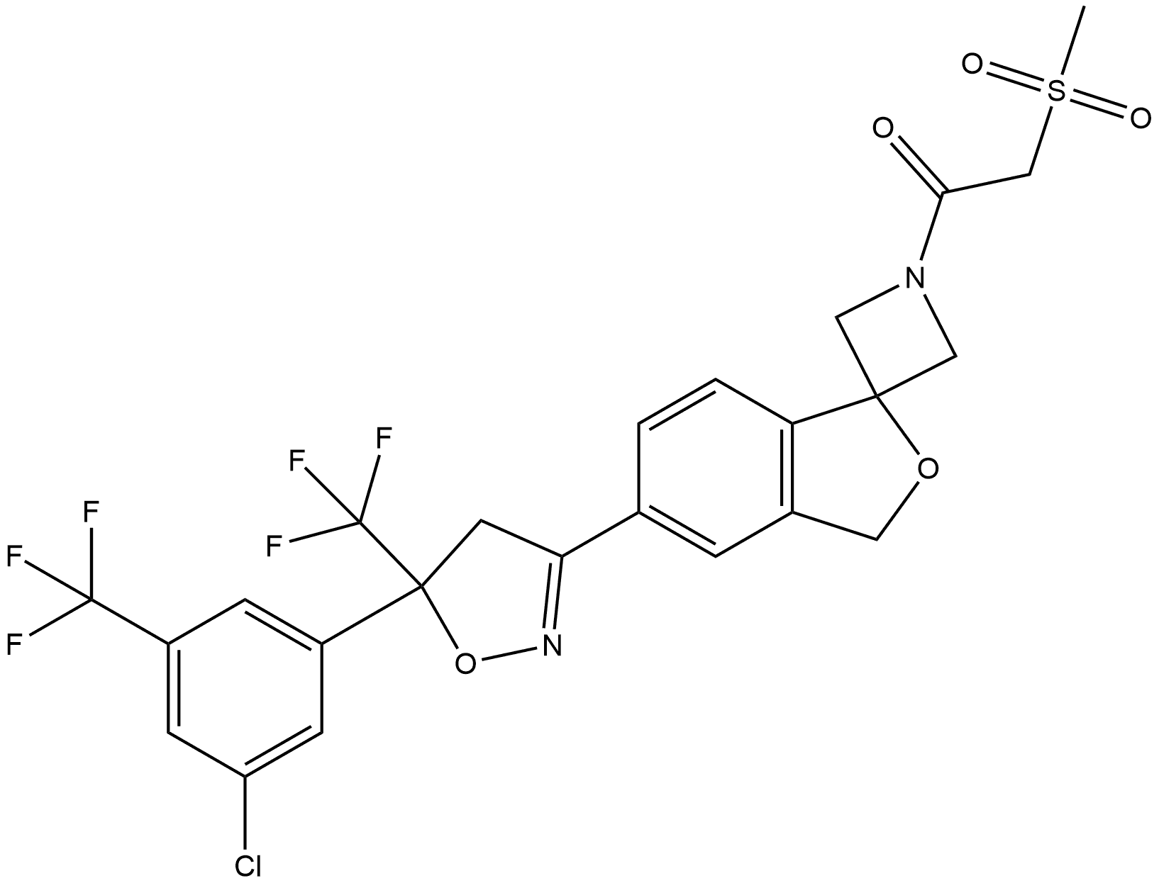 Sarolaner Impurity 35 Struktur