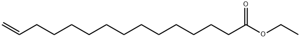 Ethyl 14-pentadecenoate Structure