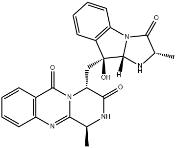 fumiquinazoline A Struktur