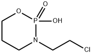 2H-1,3,2-Oxazaphosphorine, 3-(2-chloroethyl)tetrahydro-2-hydroxy-, 2-oxide Struktur