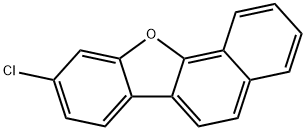 9-chloro-Benzo[b]naphtho[2,1-d]furan Struktur