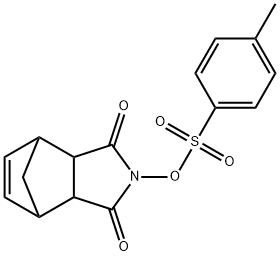 4,7-Methano-1H-isoindole-1,3(2H)-dione, 3a,4,7,7a-tetrahydro-2-[[(4-methylphenyl)sulfonyl]oxy]- Struktur