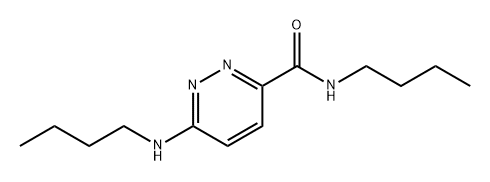 3-Pyridazinecarboxamide, N-butyl-6-(butylamino)-