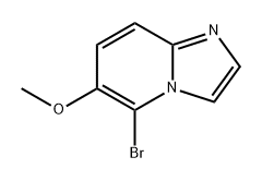 Imidazo[1,2-a]pyridine, 5-bromo-6-methoxy- Struktur