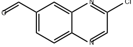 6-Quinoxalinecarboxaldehyde, 3-chloro- Struktur