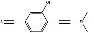 Benzonitrile, 3-hydroxy-4-[2-(trimethylsilyl)ethynyl]-