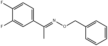 Ethanone, 1-(3,4-difluorophenyl)-, O-(phenylmethyl)oxime, (1E)-