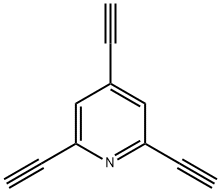 2,4,6-Triethynylpyridine Struktur