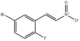 4-bromo-1-fluoro-2-(2-nitrovinyl)benzene Struktur