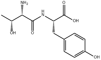 L-Tyrosine, L-threonyl- Struktur