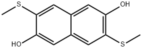 2,6-Naphthalenediol, 3,7-bis(methylthio)-