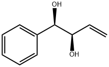 3-Butene-1,2-diol, 1-phenyl-, (1R,2R)- Struktur