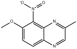 Quinoxaline, 7-methoxy-2-methyl-8-nitro-