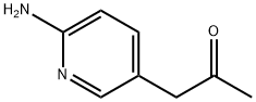 2-Propanone, 1-(6-amino-3-pyridinyl)- Struktur